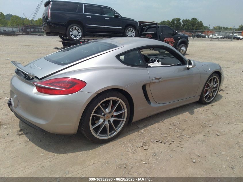 2014 PORSCHE CAYMAN S WP0AB2A84EK191111