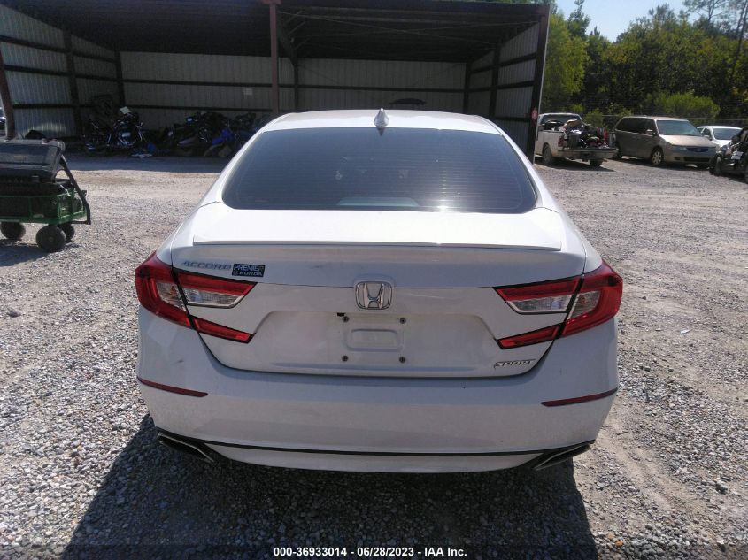 2019 HONDA ACCORD SEDAN SPORT 1.5T - 1HGCV1F37KA088470