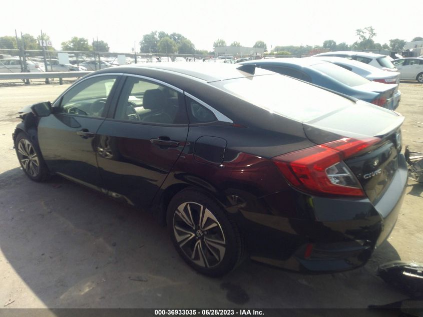 2018 HONDA CIVIC SEDAN EX-L - JHMFC1F75JX029030