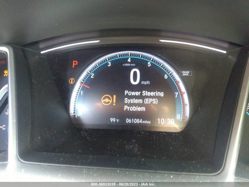 2018 HONDA CIVIC SEDAN EX-L - JHMFC1F75JX029030