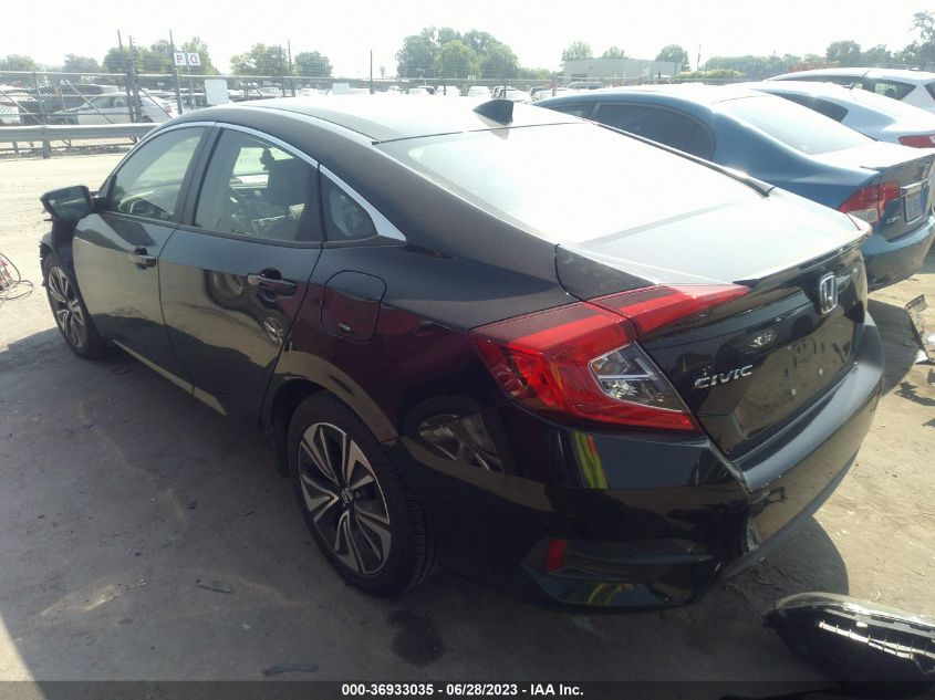 2018 HONDA CIVIC SEDAN EX-L - JHMFC1F75JX029030
