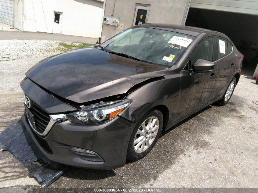 2017 MAZDA MAZDA3 4-DOOR SPORT - 3MZBN1U77HM114428