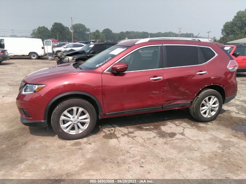 2015 NISSAN ROGUE SV - 5N1AT2MV2FC887908