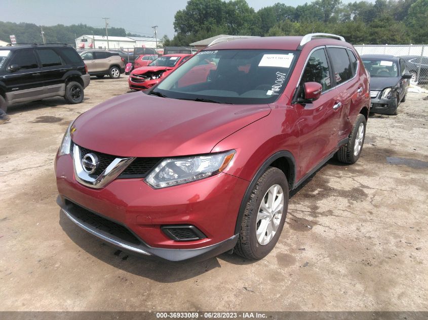 2015 NISSAN ROGUE SV - 5N1AT2MV2FC887908