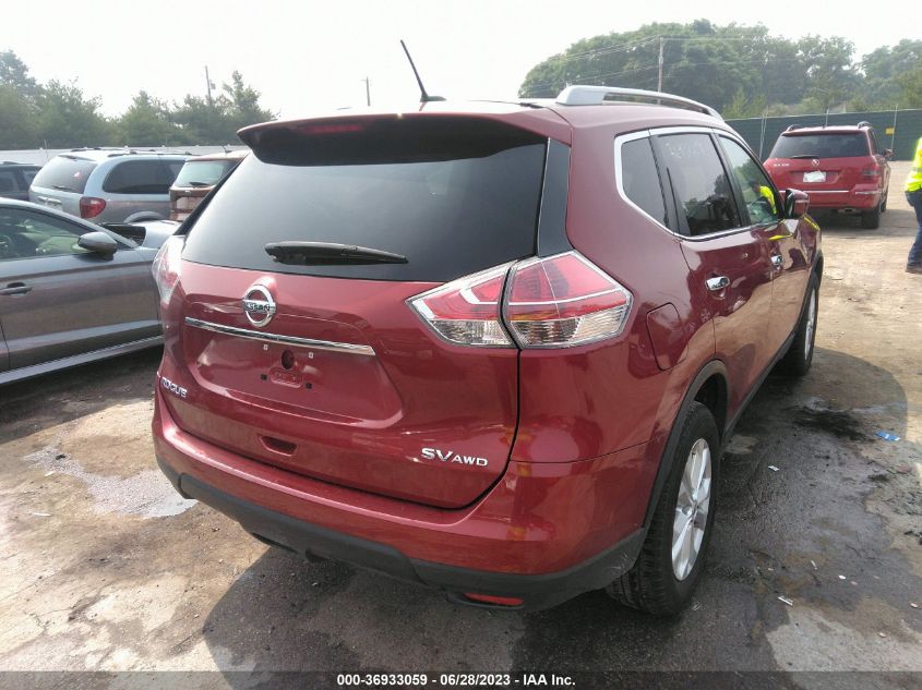 2015 NISSAN ROGUE SV - 5N1AT2MV2FC887908