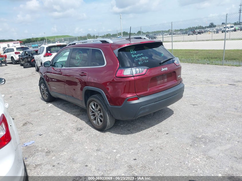 VIN 1C4PJLLB7KD403866 2019 JEEP CHEROKEE LATITUDE PLUS