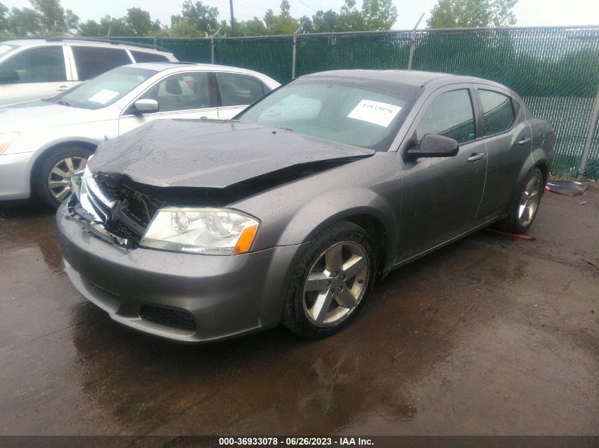 2013 DODGE AVENGER SE - 1C3CDZAG9DN753315