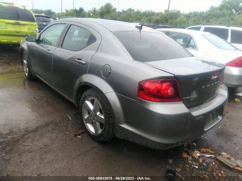 2013 DODGE AVENGER SE - 1C3CDZAG9DN753315