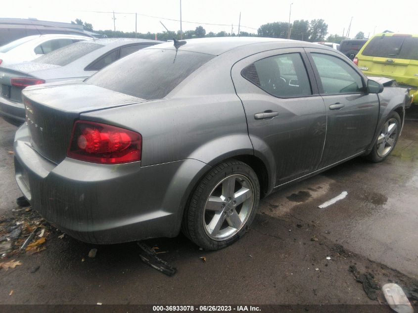 2013 DODGE AVENGER SE - 1C3CDZAG9DN753315