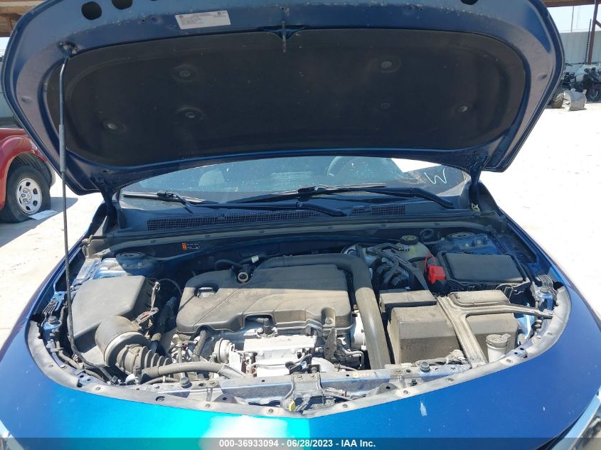 2019 CHEVROLET MALIBU LT - 1G1ZD5ST0KF183389