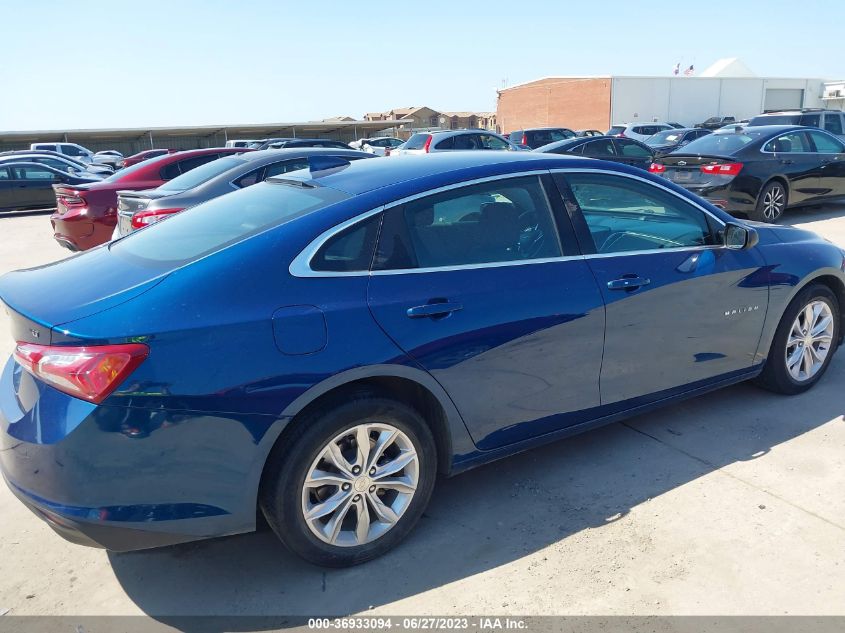 2019 CHEVROLET MALIBU LT - 1G1ZD5ST0KF183389