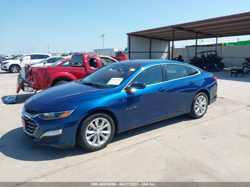 2019 CHEVROLET MALIBU LT - 1G1ZD5ST0KF183389