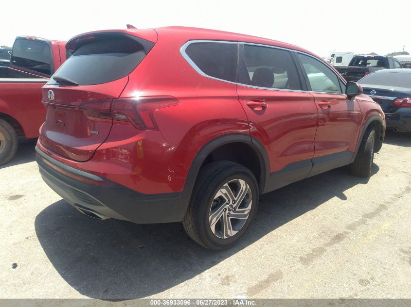 VIN 5NMS1DAJ7MH322046 Hyundai Santa Fe SE 2021 4