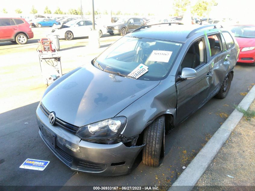 2014 VOLKSWAGEN JETTA SPORTWAGEN S - 3VWPP7AJ9EM601161