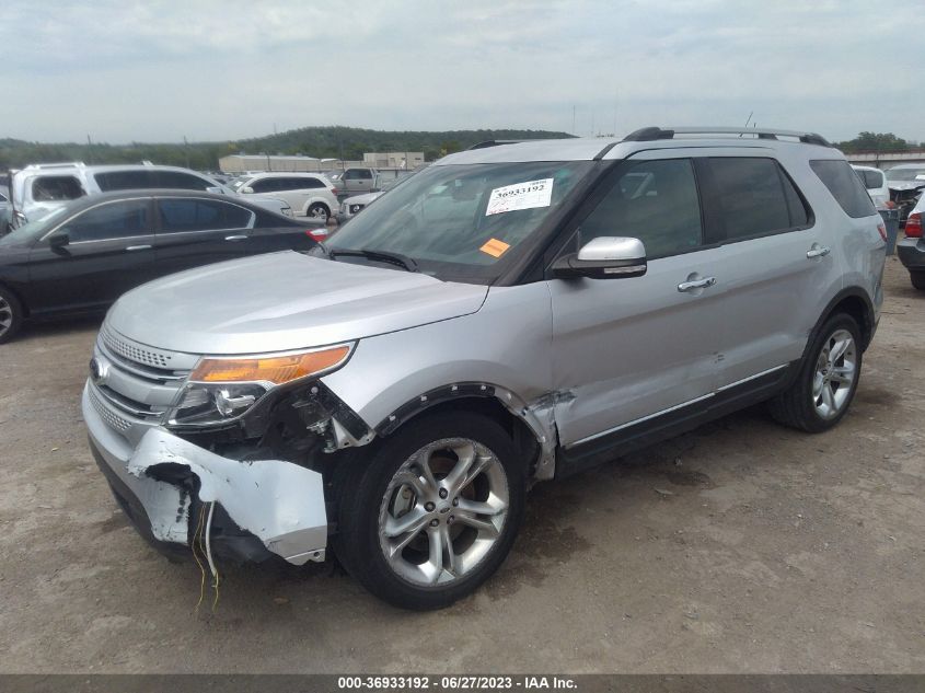2014 FORD EXPLORER LIMITED - 1FM5K7F81EGB42289