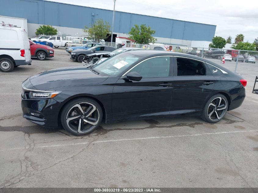 2018 HONDA ACCORD SEDAN SPORT 1.5T - 1HGCV1F34JA183454