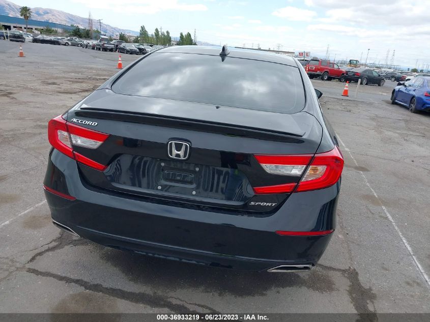 2018 HONDA ACCORD SEDAN SPORT 1.5T - 1HGCV1F34JA183454