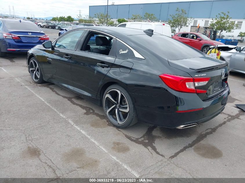 2018 HONDA ACCORD SEDAN SPORT 1.5T - 1HGCV1F34JA183454