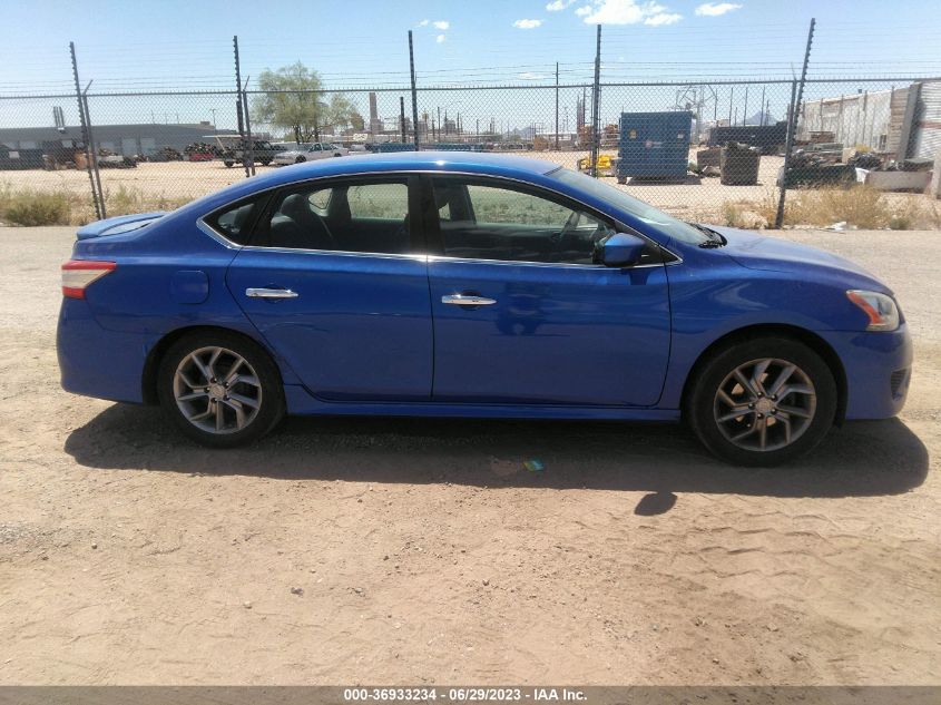 2014 NISSAN SENTRA SR - 3N1AB7AP4EL606630
