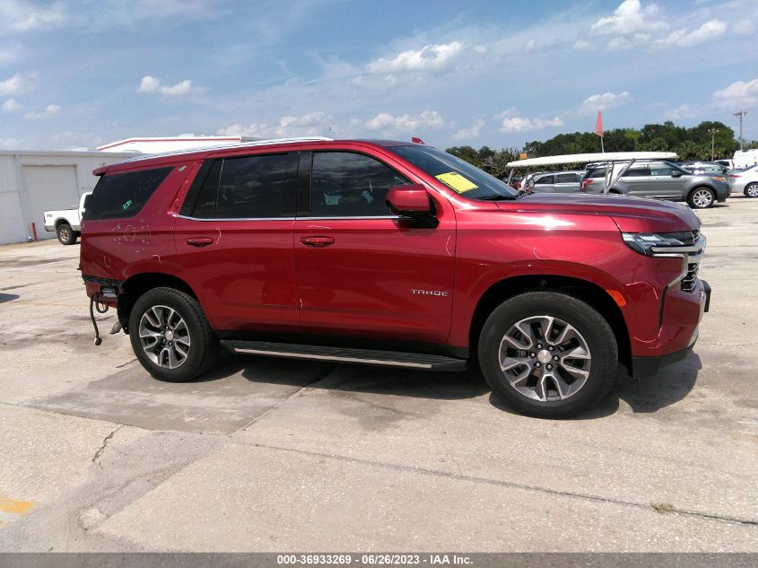 2021 CHEVROLET TAHOE LT - 1GNSKNKD4MR419459