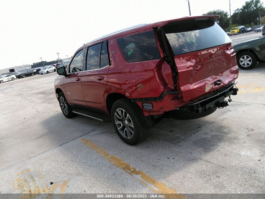 2021 CHEVROLET TAHOE LT - 1GNSKNKD4MR419459