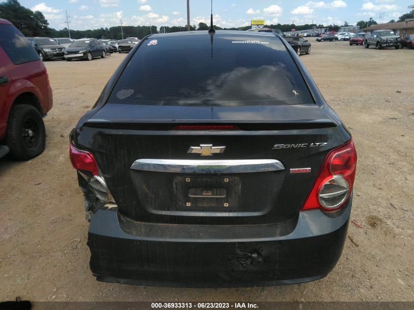 2014 CHEVROLET SONIC LTZ - 1G1JE5SB4E4177306