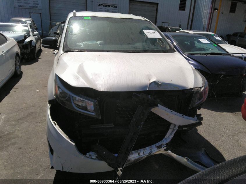 2016 KIA SEDONA EX/SX - KNDMC5C18G6110554