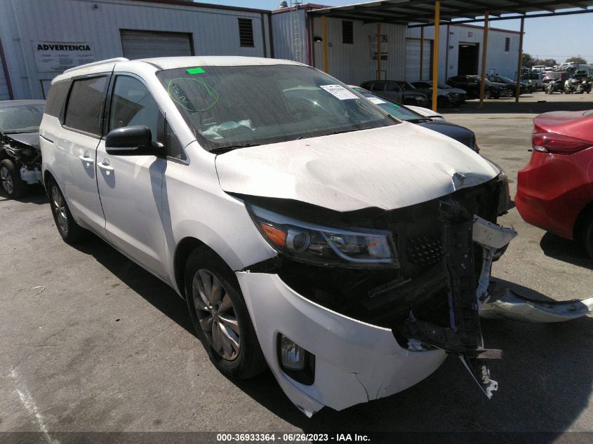 2016 KIA SEDONA EX/SX - KNDMC5C18G6110554