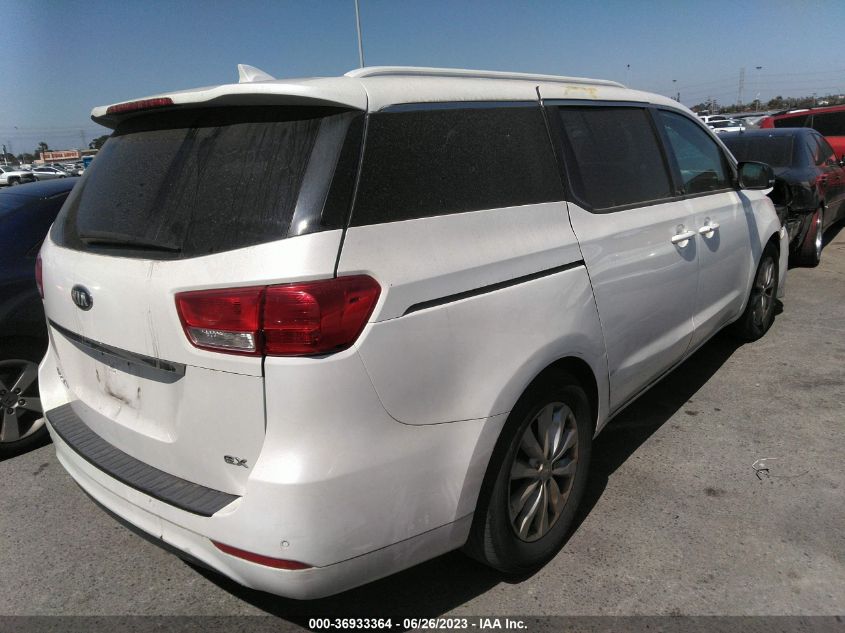 2016 KIA SEDONA EX/SX - KNDMC5C18G6110554