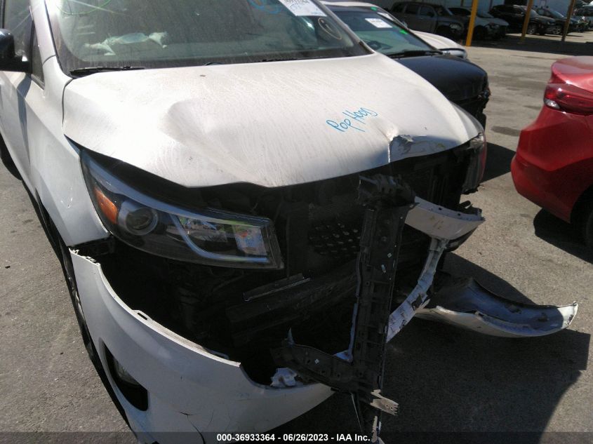 2016 KIA SEDONA EX/SX - KNDMC5C18G6110554