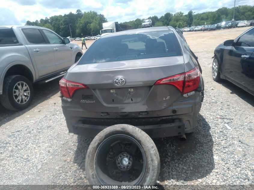 2017 TOYOTA COROLLA L/LE/XLE/SE - 5YFBURHE8HP727762