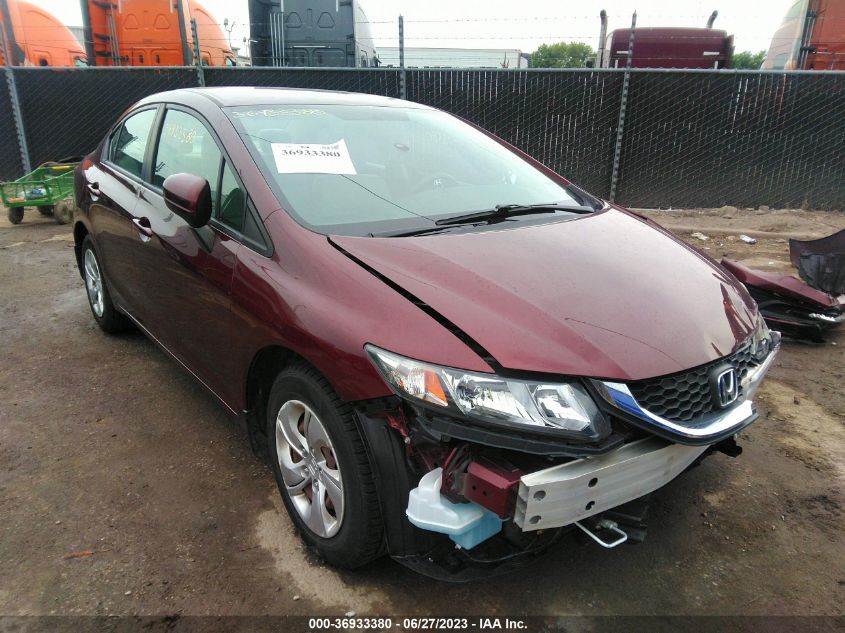 2015 HONDA CIVIC SEDAN LX - 19XFB2F55FE067776