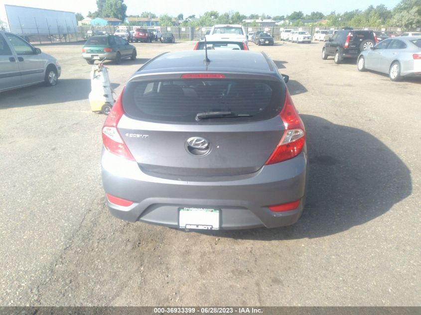 2015 HYUNDAI ACCENT GS - KMHCT5AE1FU202595
