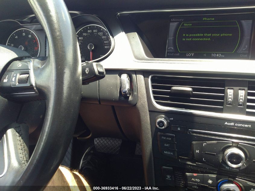 2014 AUDI A4 PREMIUM - WAUAFAFL0EN033467
