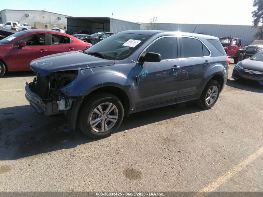 2013 CHEVROLET EQUINOX LS - 2GNALBEK5D6215654