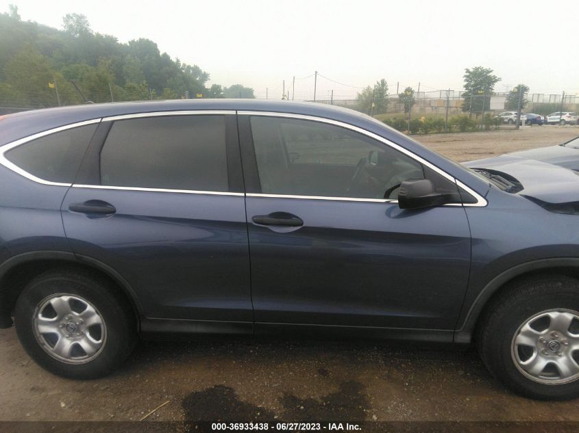 2013 HONDA CR-V LX - 2HKRM4H39DH631176