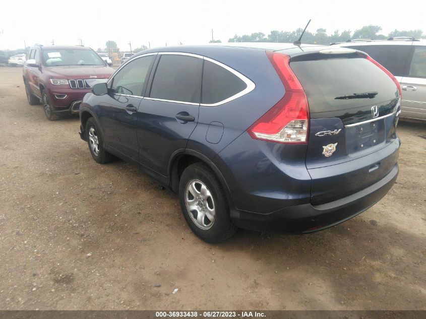 2013 HONDA CR-V LX - 2HKRM4H39DH631176