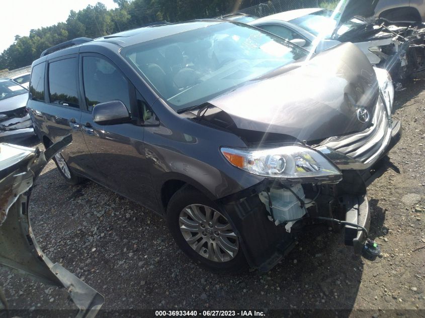 2017 TOYOTA SIENNA XLE AUTO ACCESS - 5TDYZ3DC1HS854213