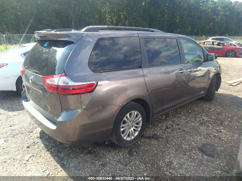 2017 TOYOTA SIENNA XLE AUTO ACCESS - 5TDYZ3DC1HS854213