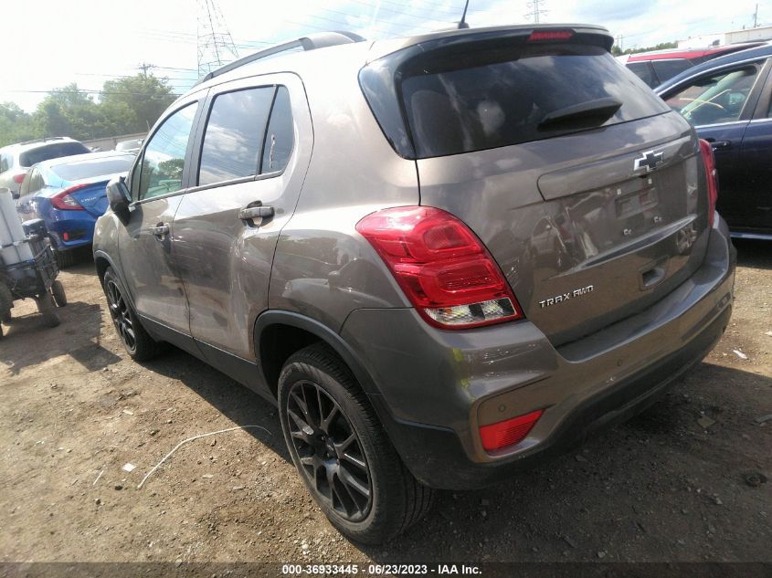 2022 CHEVROLET TRAX LT - KL7CJPSM1NB562260