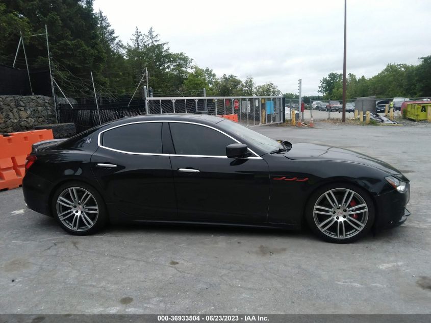2015 MASERATI GHIBLI S Q4 ZAM57RTA8F1144355