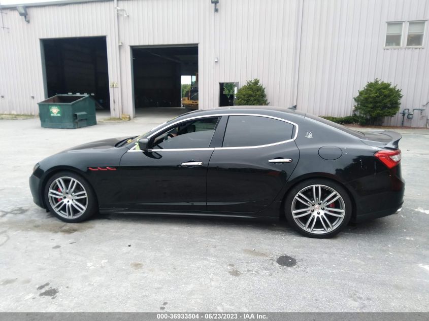 2015 MASERATI GHIBLI S Q4 ZAM57RTA8F1144355