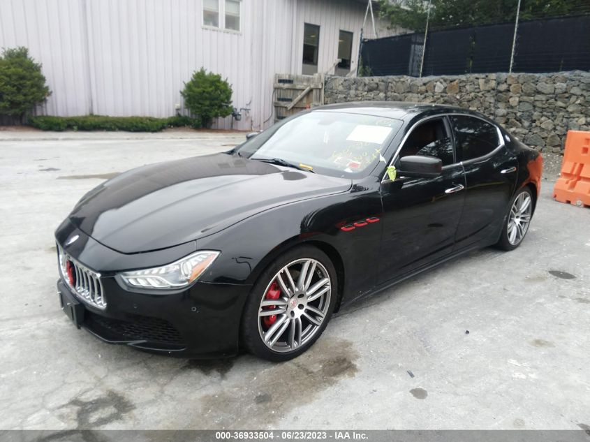 2015 MASERATI GHIBLI S Q4 ZAM57RTA8F1144355