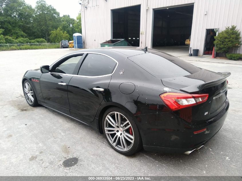 2015 MASERATI GHIBLI S Q4 ZAM57RTA8F1144355