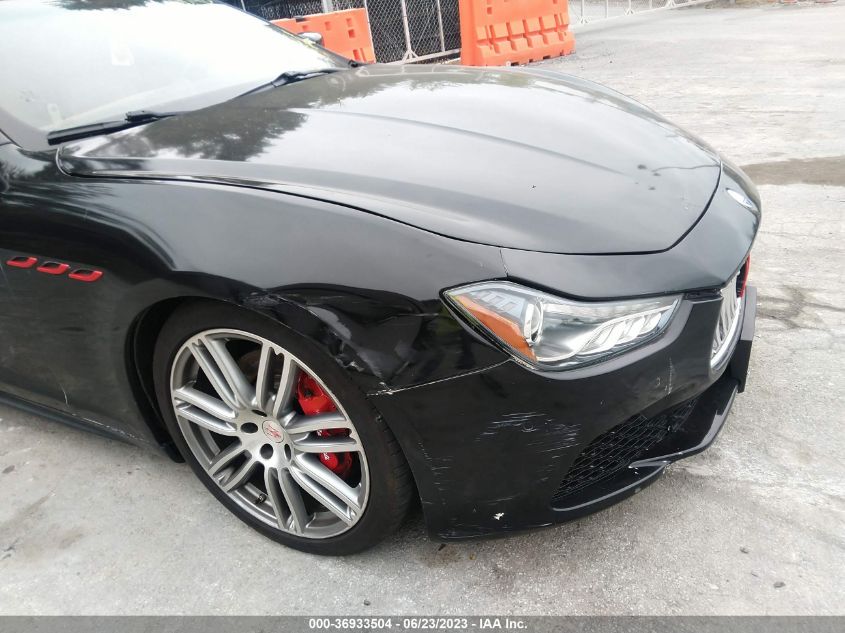 2015 MASERATI GHIBLI S Q4 ZAM57RTA8F1144355