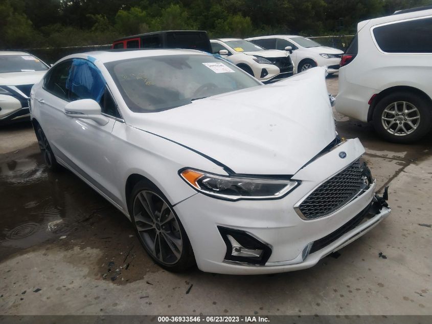 2020 FORD FUSION TITANIUM - 3FA6P0D94LR152744