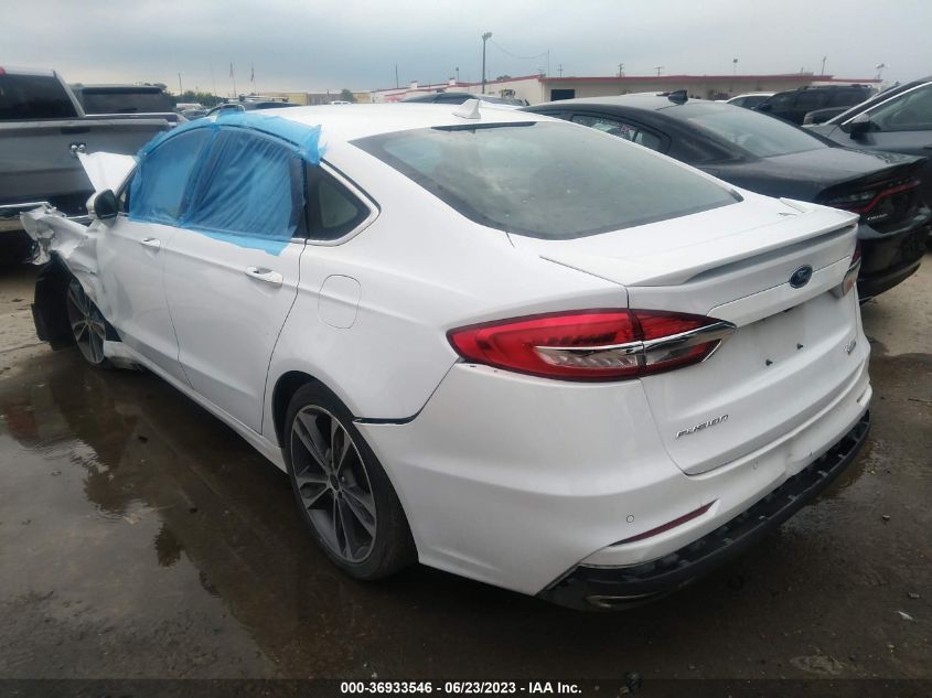 2020 FORD FUSION TITANIUM - 3FA6P0D94LR152744