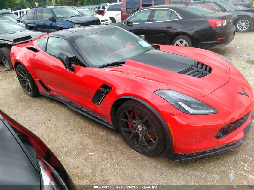2019 CHEVROLET CORVETTE Z06 2LZ - 1G1YS2D67K5601489