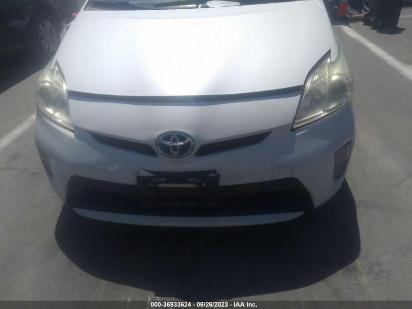 2013 TOYOTA PRIUS ONE/TWO/THREE/FOUR/FIVE - JTDKN3DUXD0355157