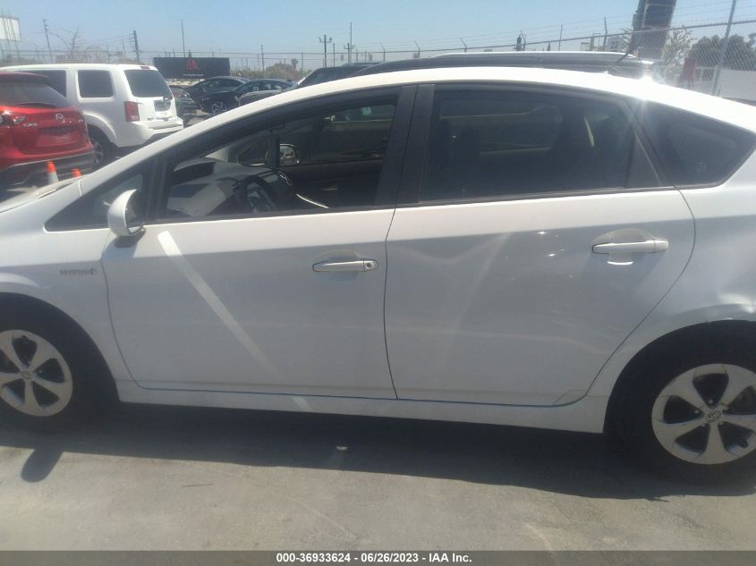 2013 TOYOTA PRIUS ONE/TWO/THREE/FOUR/FIVE - JTDKN3DUXD0355157